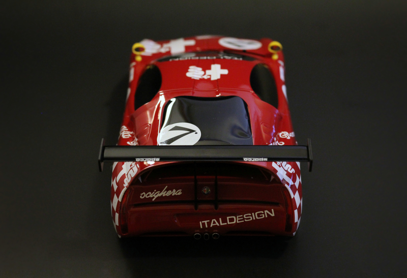 Illustration for article titled Alfa Romeo Scighera GT by ItalDesign in 1:18 scale